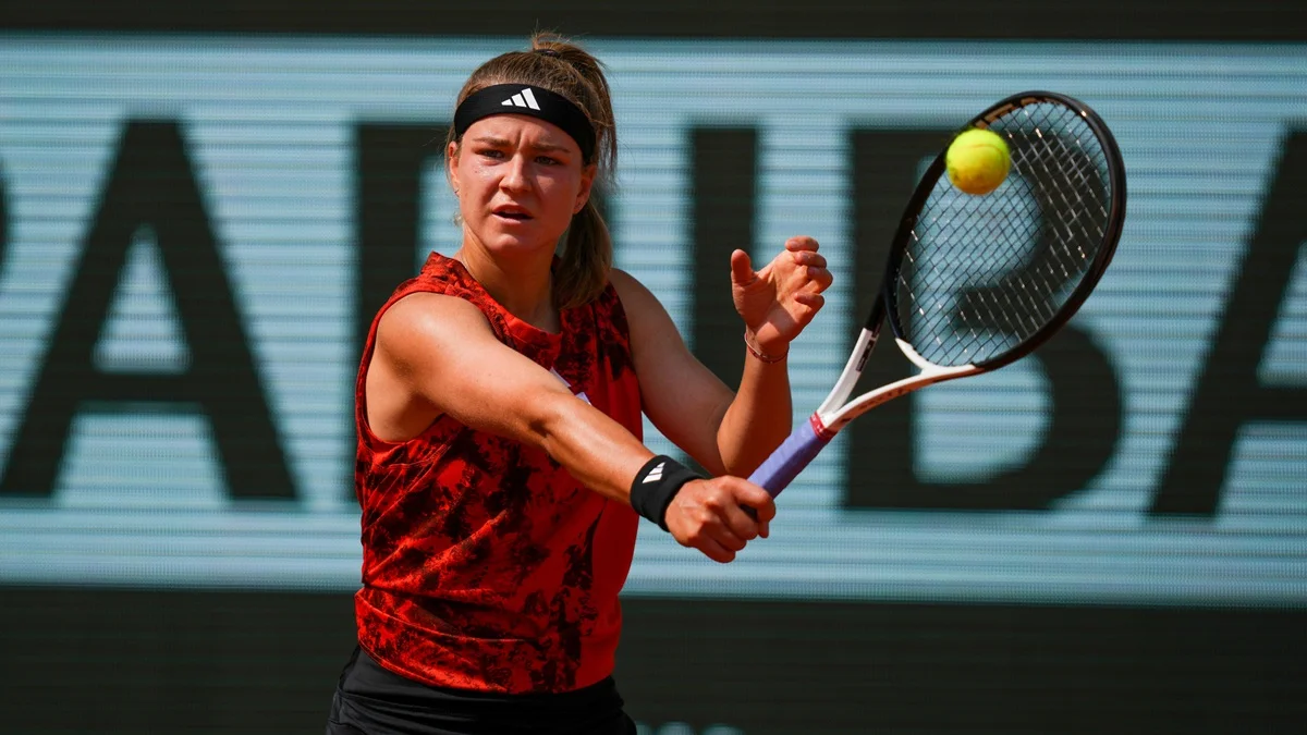 Muchová v Dauhá dál září: Přehrála Kalinskou a je v semifinále