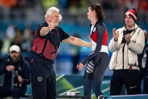 Trenér Novák o slzách Sáblíkové: Bál jsem se, aby dojela. Zmínil i halu v Česku