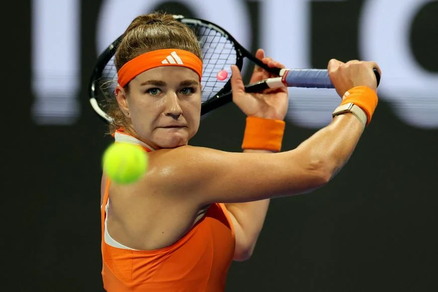 Muchová si v Dauhá zahraje o titul, zápas s Řekyní rázně otočila