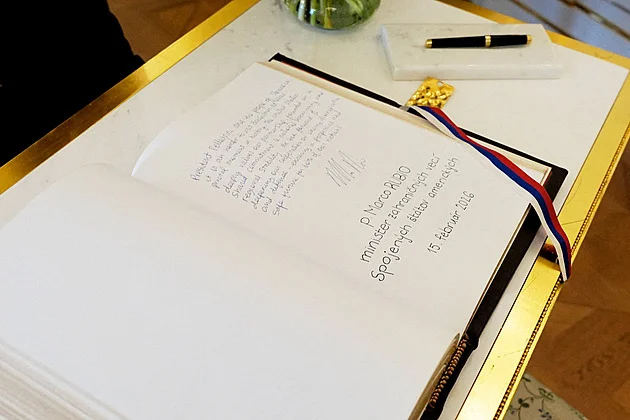 Rubio na Slovensku jednal s Pellegrinim i Ficem. Tématem bylo NATO i energetika