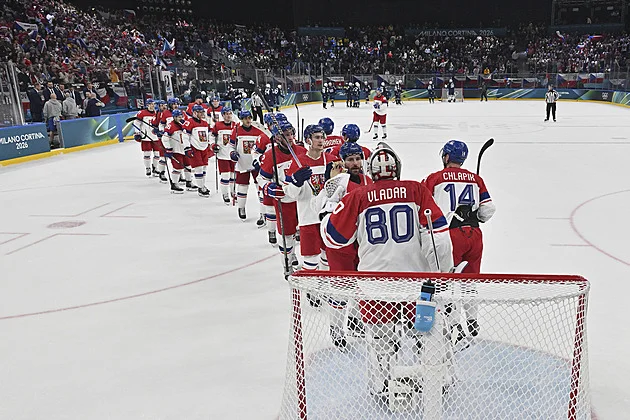 ONLINE: Česko - Švýcarsko. Souboj o druhé místo, chytá Dostál, Kubalík jen na tribuně