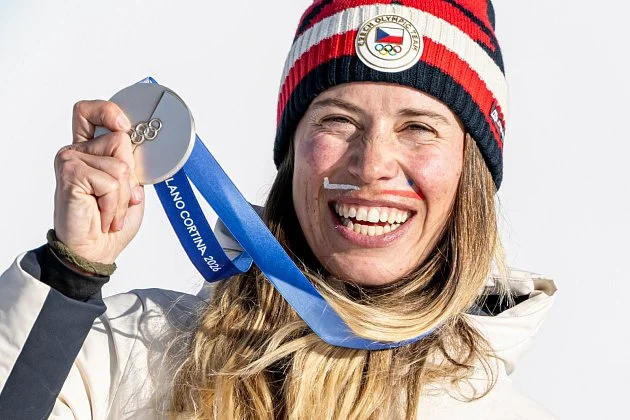 Snowboard, plenky a zásoby. Adamczyková popsala zákulisí olympiády s dítětem