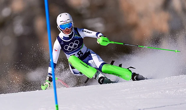 Shiffrinová vede olympijský slalom, Dubovská je po prvním kole na 24. místě