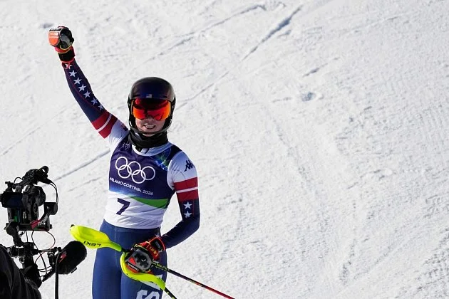 Shiffrinová nadělila soupeřkám vteřinu a půl. Za zlatou Američankou 18. Dubovská