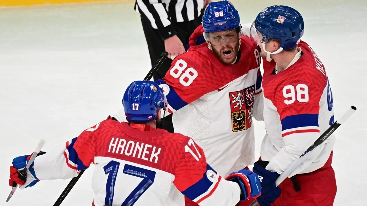 VIDEO: David Pastrňák se probral, Češi vedou nad Kanadou