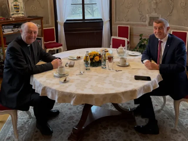 Babiš se setkal s Graubnerem. „Povídali jsme si o politice i plánech naší vlády“