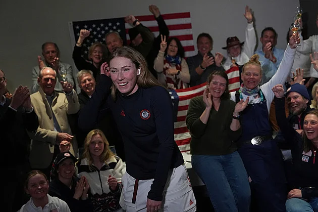 Rakouský dům hostil oslavu Shiffrinové. Není lepšího místa, zářila americká hvězda