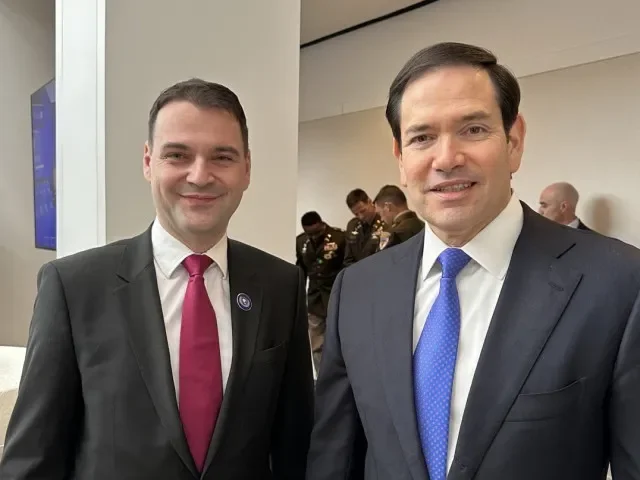 Macinka se setkal s Rubiem i Trumpem. „Říkal jsem mu, že mi v noci explodoval mobil, jak mi všichni psali“