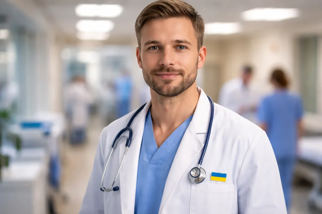 Od začátku války výrazně přibylo ukrajinských zdravotníků. Někde tvoří až 7 % personálu