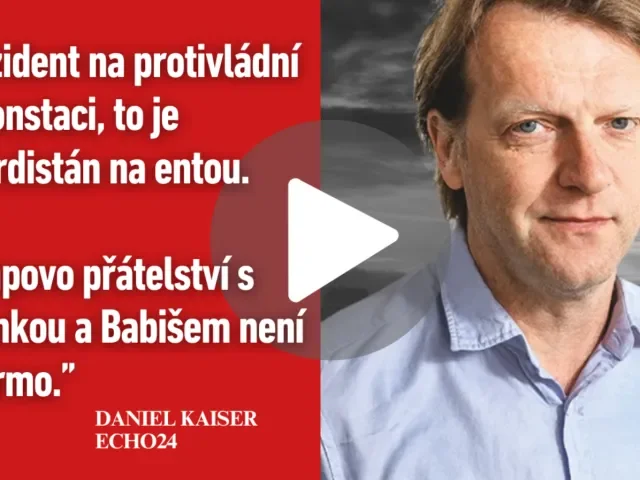 Dělat z prezidenta lídra opozice, to není šťastné, vytkl Pavel Minářovi. Prezident procitl pozdě, říká Kaiser