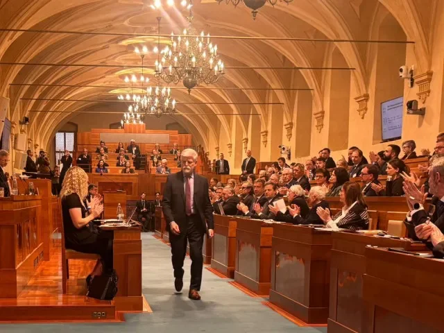 Pavel v projevu k válce na Ukrajině ocenil Trumpa. Evropa se musí více starat o vlastní bezpečnost