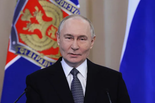 Putin v projevu na výročí rozpoutání války obviňoval Ukrajinu a Západ