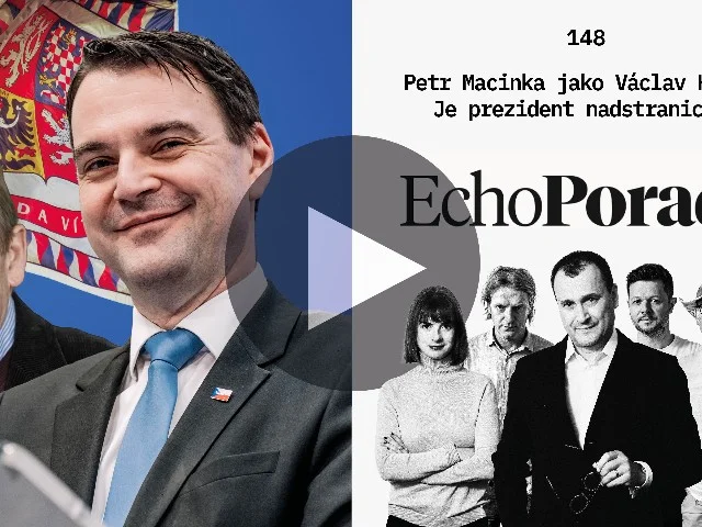 Petr Macinka jako Václav Havel. Je prezident nadstranický?