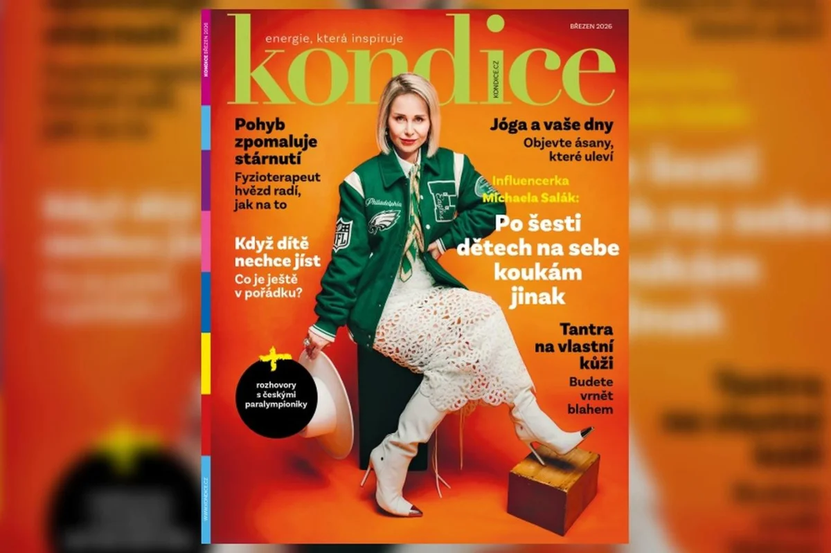 Jak zvládnout šest dětí? „Chce to zdravé sobectví,“ říká Michaela Salák v březnové Kondici