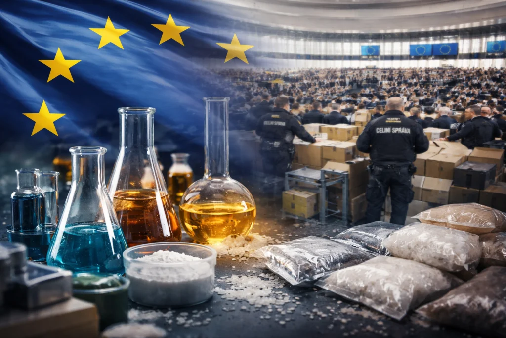EU chystá nová pravidla pro chemikálie zneužívané k výrobě drog. Česko má výhrady