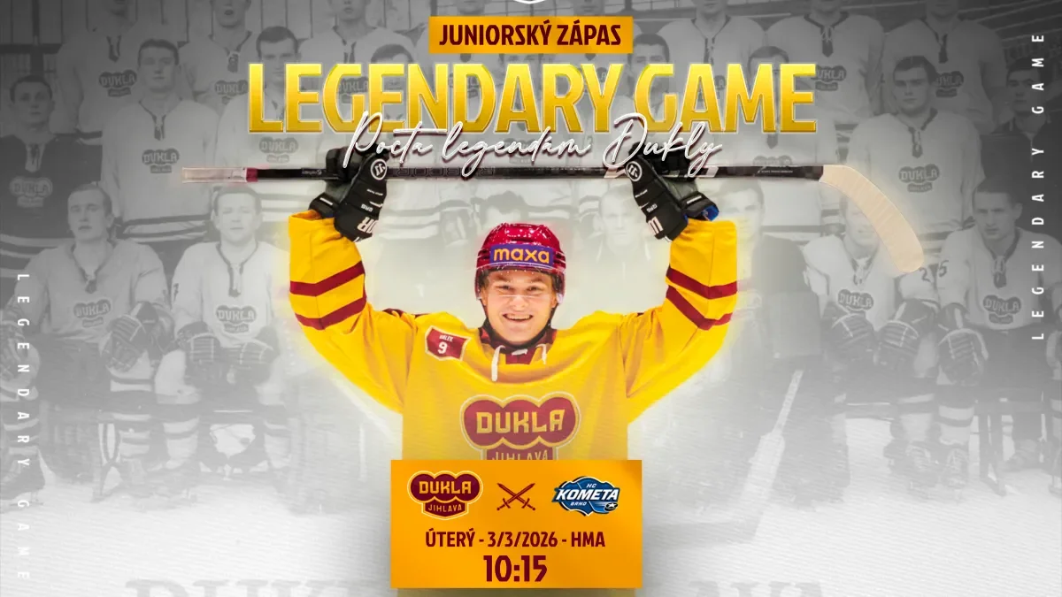 Jihlava připravuje rekordní mládežnické hokejové utkání. Do arény dorazí tisíce dětí z celého kraje