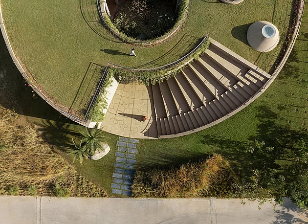 Architektonický unikát. Kruhová stavba se stane srdcem nové rekreační čtvrti