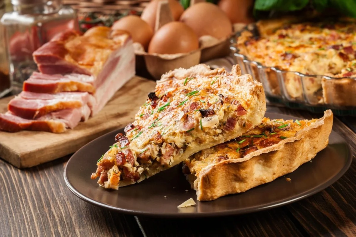 Quiche: Francouzský slaný koláč se hodí na brunch, oběd i večeři