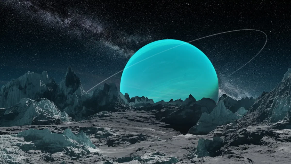 Webbův teleskop odhalil tajemství Uranu: obří polární záře a chladnoucí atmosféra