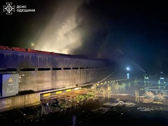 Ruský útok poškodil v Oděské oblasti dvě civilní lodě s obilím, uvedl Kyjev