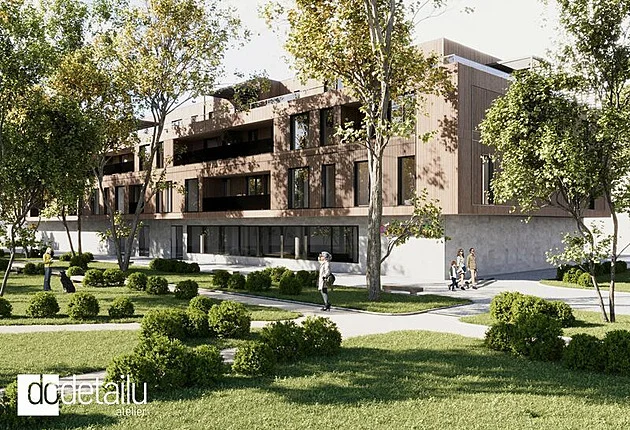 HSF System přetváří kroměřížský Prior v moderní rezidenci Green Park