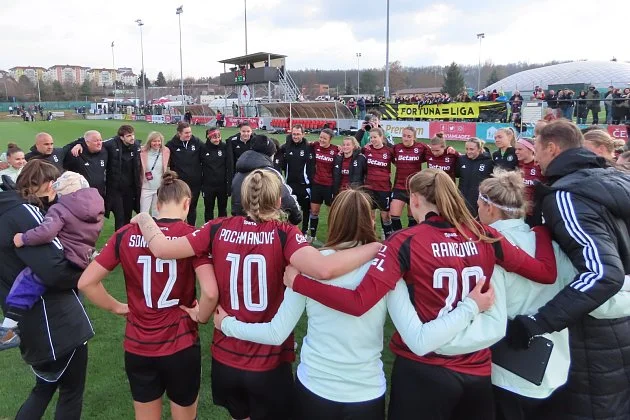 O titulu je téměř rozhodnuto. Sparťanky vedou před slávistkami o osm bodů