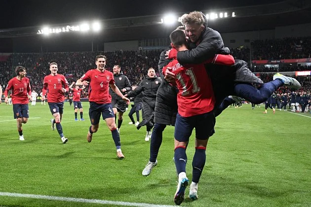 Naděje na MS žije. Češi vyřadili Irsko po penaltách, o postup se utkají s Dány