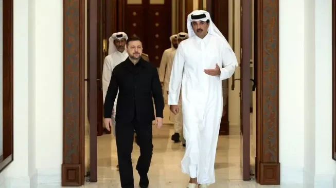 Zelenskyj na návštěvě Jordánska jednal s králem o obranné spolupráci