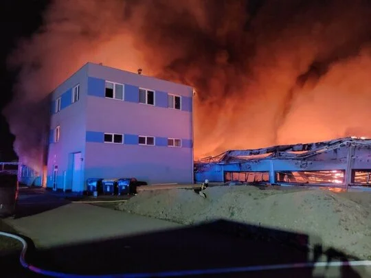 Polská tajná služba zadržela dva lidi kvůli požáru v Pardubicích - Krimi ČTK ceskenoviny.cz článek na Media24.cz