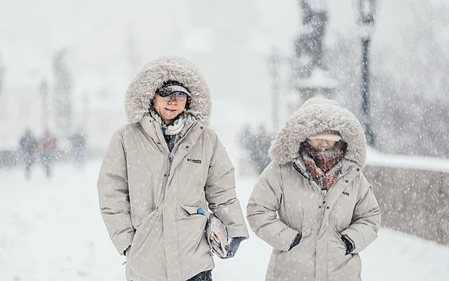 Zítra bude sněžit, varují meteorologové. Mapa ukazuje, kde přesně - Počasí Lidovky.cz článek na Media24.cz